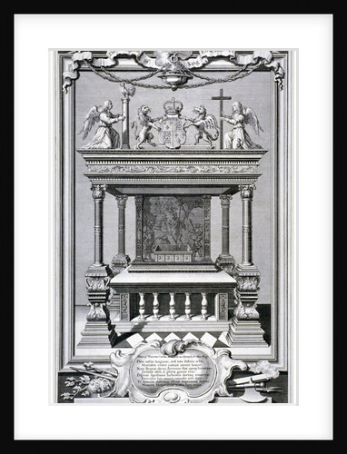Monument to King Edward VI, Chapel of Henry VII, Westminster Abbey, London by George Vertue