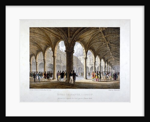 Royal Exchange, City of London by Anonymous