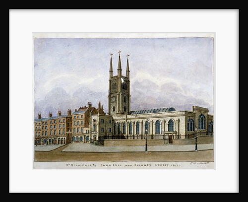 Church of St Sepulchre, Snow Hill, City of London by Valentine Davis