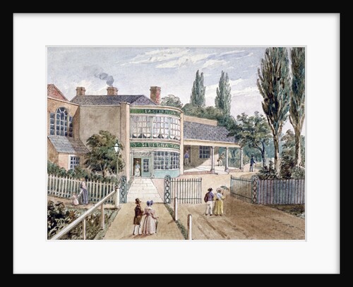 St Helena tea gardens, Lower Road, Rotherhithe, London by Anonymous