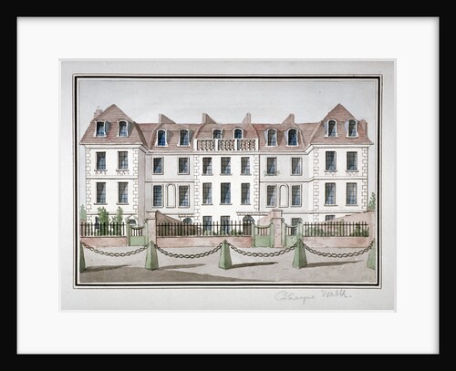 Houses at Cheyne Walk, Chelsea, London by Anonymous