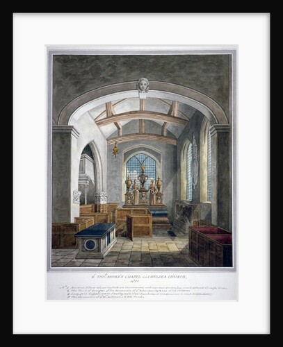 Sir Thomas More's Chapel, Chelsea Old Church, London by Anonymous