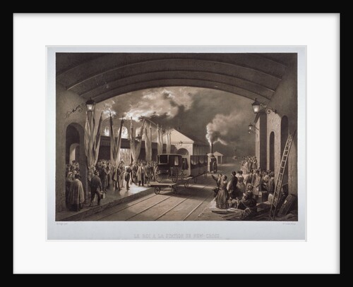 Le roi a la station de New Cross by JB