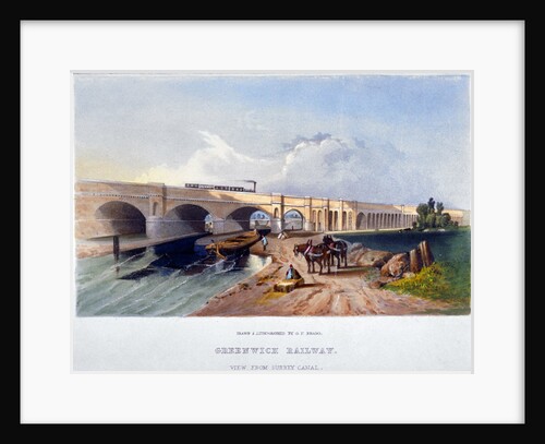 Greenwich Railway, Deptford, London by GF Bragg
