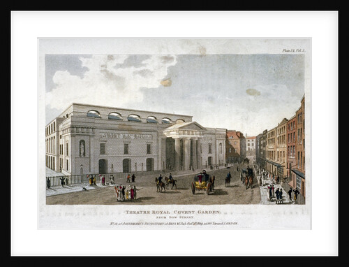 The new Covent Garden Theatre, Bow Street, Westminster, London by Anonymous
