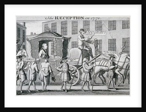 The Reception in 1770 by Anonymous