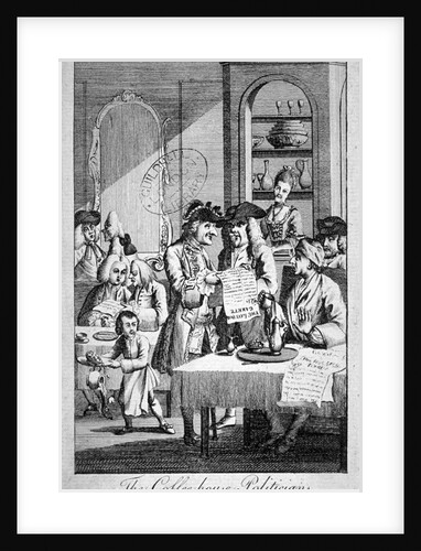 The Coffee-house Politicians by Anonymous