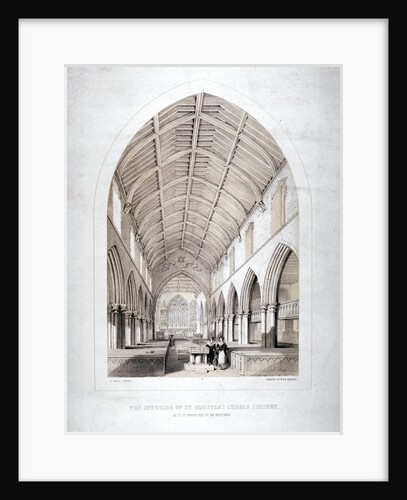 Church of St Dunstan, Stepney, London by George Childs