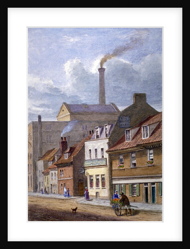 The White Hart Inn, High Street, Shadwell, London by JT Wilson