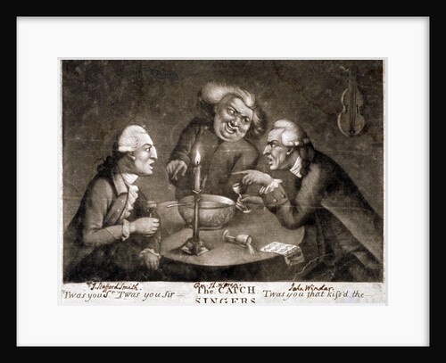 The catch singers by Anonymous