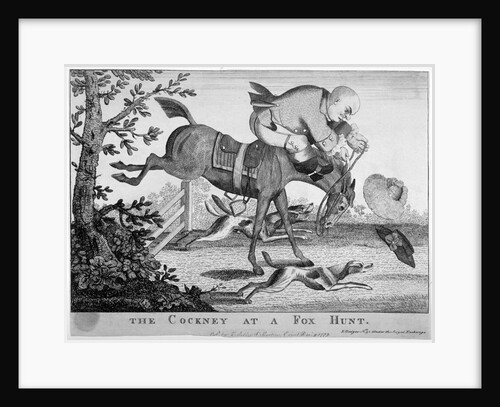 The Cockney at a Fox Hunt by Anonymous