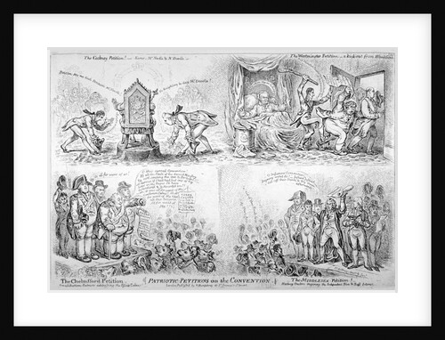 Patriotic-Petitions on the Convention by James Gillray