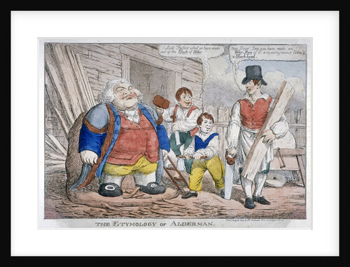 The Etymology of Alderman by Anonymous