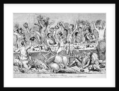 The Reformers' Dinner by Samuel de Wilde