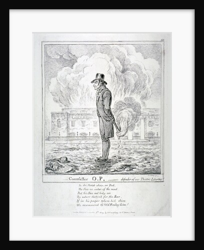 Counsellor OP - Defender of our Theatric Liberties by James Gillray