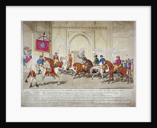 City election candidates of 1812 by Anonymous