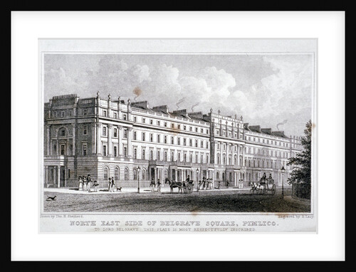 Belgrave Square, Belgravia, London by S Lacey