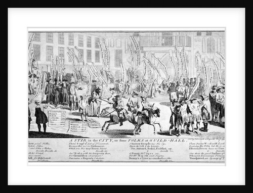 A stir in the City, or some folks at Guild-hall by Anonymous