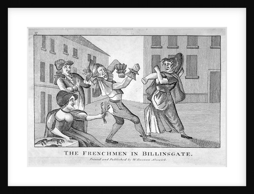 The Frenchmen in Billinsgate by Anonymous