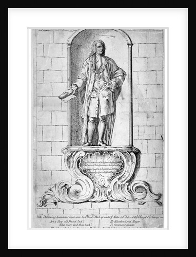 Satire relating to Sir John Barnard by Anonymous