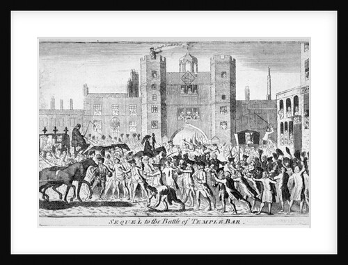 Sequel to the battle of Temple Bar by Anonymous