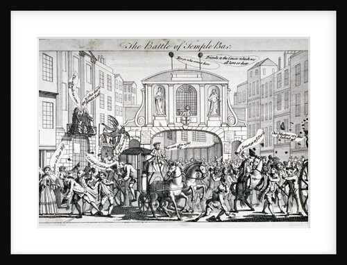 The Battle of Temple Bar by Anonymous