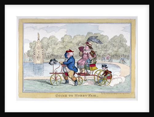 Going to Hobby Fair by Isaac Robert Cruikshank