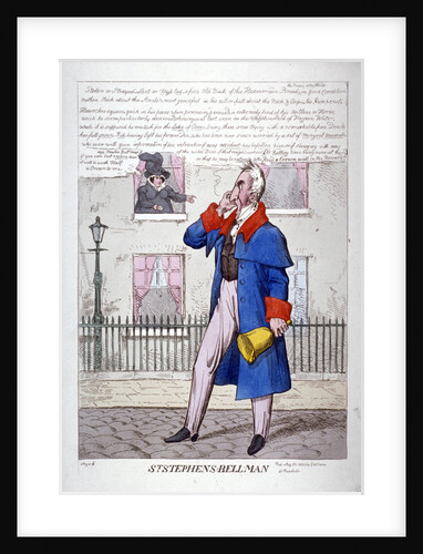 St Stephen's Bell Man by Anonymous