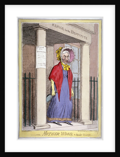 Mother Wood, the popular procuress! by Isaac Robert Cruikshank