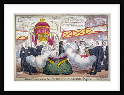 Ghost as seen in the Hamlet of St Stephen's Chapel by Anonymous