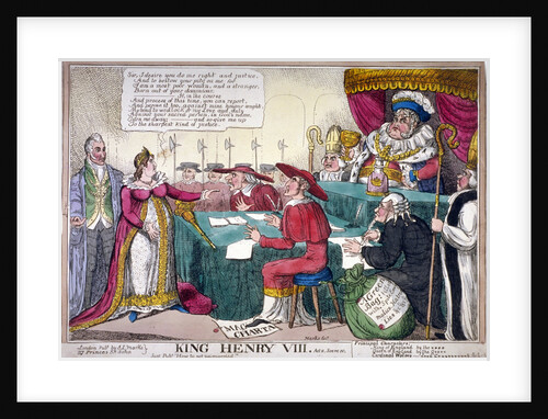 King Henry VIII, act II, scene iv by JL Marks