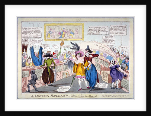 A London Bazaar!! or more sellers than buyers!... by Anonymous