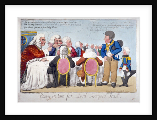 Boney in time for Lord Mayor's feast by Anonymous