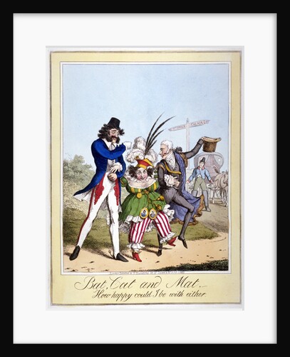 Bat, Cat and Mat, how happy could I be with either by Anonymous