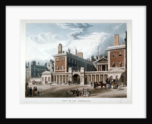 The Admiralty, Whitehall, Westminster, London by Joseph Constantine Stadler