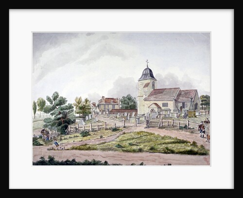 St Pancras Old Church, London by William Pennington