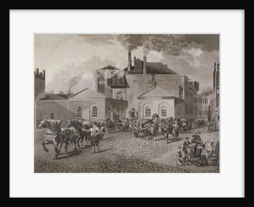 Meux's Brewery, Tottenham Court Road, London by Joseph Constantine Stadler