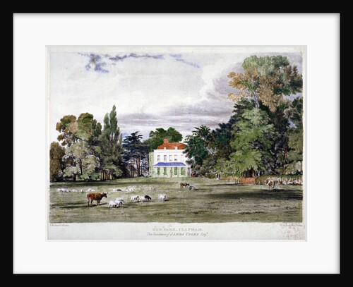 Old Park, Clapham, London by Frederick Mackenzie