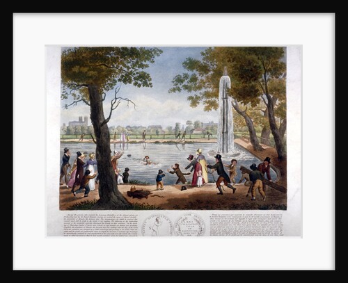 Rescue in Green Park, Westminster, London by Anonymous