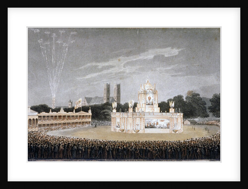 Firework display in Green Park, Westminster, London by Matthew Dubourg