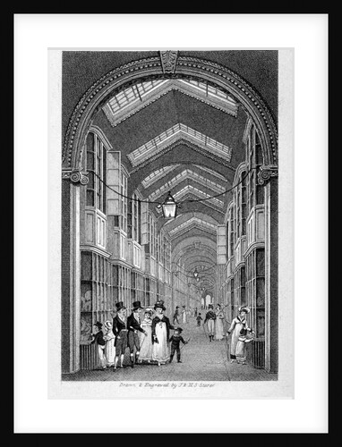 Burlington Arcade, Westminster, London by Henry Sargant Storer