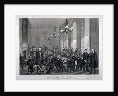 Interior view of the British Coffee House on Cockspur Street, Westminster, London by Anonymous