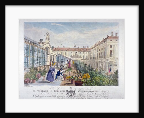 Bedford Conservatories' terrace at Covent Garden Market, Westminster, London by Henry Pyall