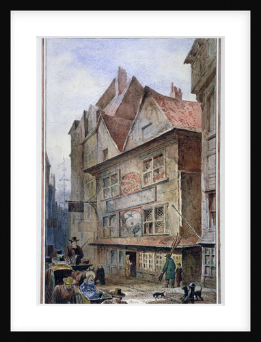 The Cock and Magpie Tavern, Drury Lane, Westminster, London by Waldo Sargeant