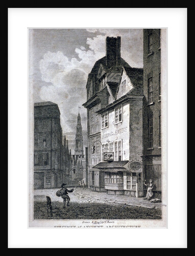 The Cock and Magpie Public House, Drury Lane, Westminster, London by Samuel Rawle