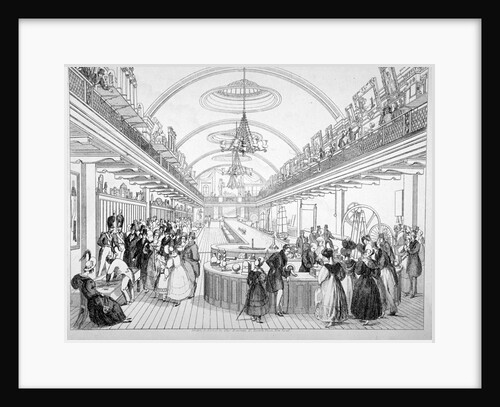 Inside the National Gallery of Practical Science, Adelaide Street, Westminster, London by T Kearnan