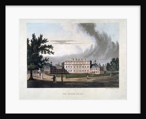 Buckingham House, Westminster, London by T Hall
