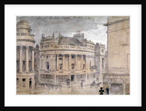 The Argyll Rooms, Little Argyll Street, Westminster, London by Anonymous