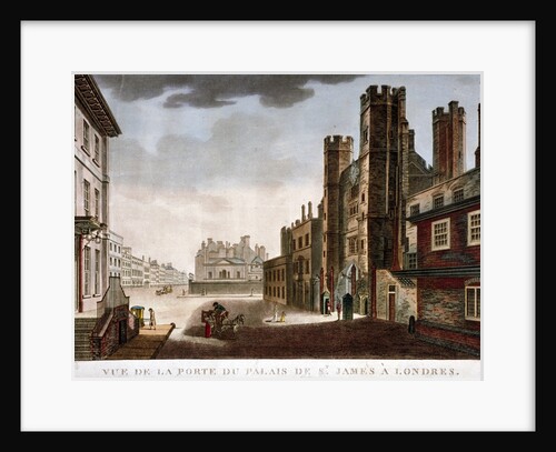 Gate of St James's Palace, Westminster, London by Anonymous