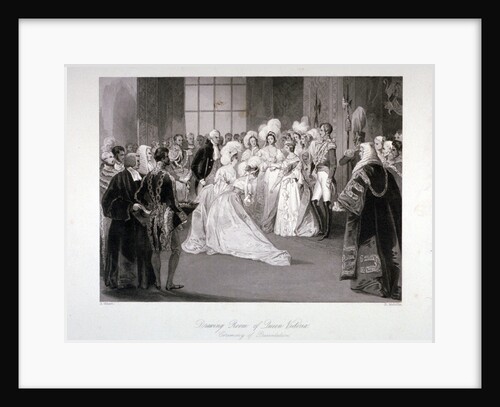 Presentation ceremony in St James's Palace, Westmister, London by Harden Sidney Melville